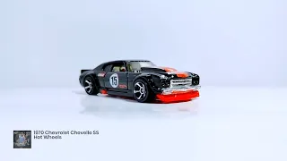 1970 CHEVROLET CHEVELLE SS (15 Edelbrock) Hot Wheels Diecast Review