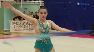 Ceuta vuelve a ser la mejor en su torneo de gimnasia rítmica