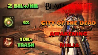 BDO |  City of the Dead / Awakening Ninja | 2Bil+/HR  | 10.000+ Trash Hour Lv.2 | (10 Min)