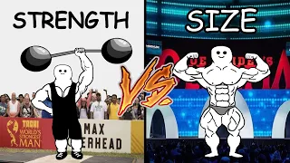 Strength Vs Size (What's Better?)