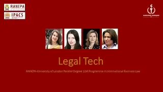 Вебинар Legal Tech