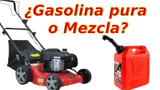 💥Qué gasolina se le pone a un Cortacésped ¿Mezcla con Aceite o gasolina Pura? @proyectohogaryjardin