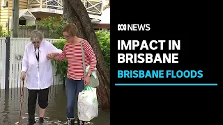 The impact of flooding in inner Brisbane suburbs | ABC News