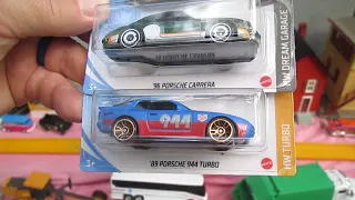 Porsche x2 '89 944 Turbo + '96 Carrera 2021 Hot Wheels Toy Car Unboxing and Review Urban Outlaw