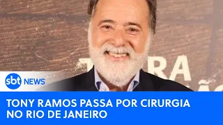 Ator Tony Ramos é internado para cirurgia intracraniana no Rio de Janeiro | #SBTNewsnaTV (17/05/24)