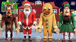Dark Riddle - Christmas Update - Neighbor Skins - Santa Claus, Elf, Gingerbread, Rudolf - 4.4.1