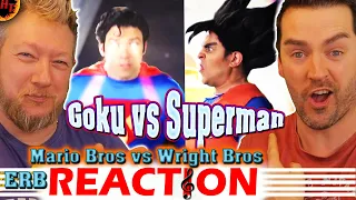 Goku vs Superman! ERB REACTION - Epic Rap Battles of History