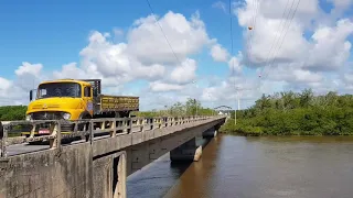 Prado BA / Passando pela ponte sobre o Rio Jucuruçú (64/20)