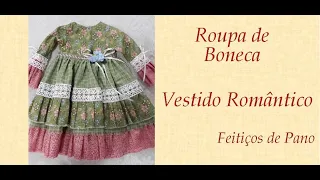 VESTIDO BONECA - VESTIDO ROMÂNTICO - Programa Feitiços com Mara Couto - 30 /03/21