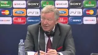 Sir Alex Ferguson "most stupid question" about Messi