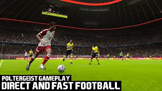 PES 2021 Gameplay Mod 2023 | Direct and Fast Football Gameplay Mod