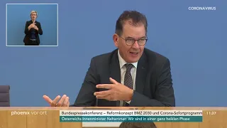 Gerd Müller zum Reformkonzept "BMZ2030" und dem "Corona-Sofortprogramm" am 05.05.20