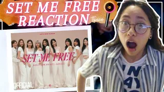 TWICE "SET ME FREE" M/V REACTION (REACCIONANDO)