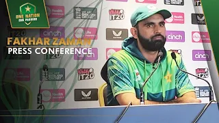 Fakhar Zaman Press Conference | Pakistan vs England T20Is, 2024 | PCB | MA2A