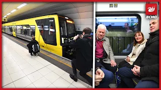 On board Merseyrail's first new train