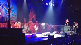 Iron Maiden "The Trooper" AT&T Center San Antonio, Texas 2017