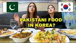 TRYING PAKISTANI FOOD IN KOREA + BTS GIVEAWAY 💜