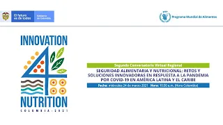 Seguridad Alimentaria y Nutricional: Retos y soluciones innovadoras en respuesta a la pandemia