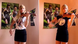 Lara plays the Buffy theme (violin cover)