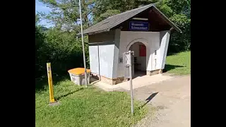 Leobersdorferbahn kurz vor 9'30 am 20.5.2024,bei Sankt Veit an der Gölsen