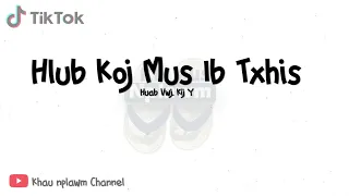 Hlub Koj Mus Ib Txhis Huab Vwj  Kij Y remix [Khau nplawm Remix]