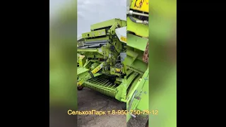 Claas Variant 260 обзор пресс-подборщика ремённого