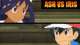 Ash vs Iris - Pokemon Master Journeys episode 65 (English Sub)