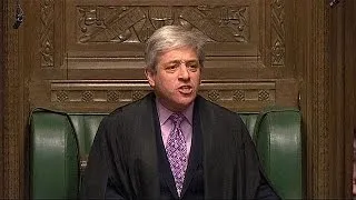 Speaker blocks Trump from addressing UK parliament