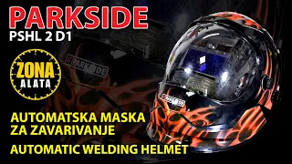 PARKSIDE PSHL 2 D1 Automatska Maska za Zavarivanje LIDL / Automatic Welding Helmet - TEST 4K