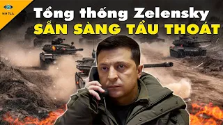 Bị Nga Bắn Hạ 24 Máy Bay Trong 5 Ngày! TT Zelensky Có Kế Hoạch Đào Tẩu Khỏi Ukraina