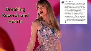 Breaking Records and Hearts: Taylor Swift's Special Gift for Fans!