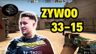 ZywOo (33-15) mirage POV @ FACEIT Ranked | Aug 08, 2023 | CSGO POV