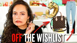 Items on my LUXURY WISHLIST that I DIDN'T BUY and Why...