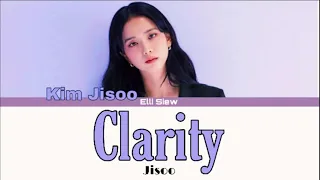 BLACKPINK JISOO - CLARITY  [official audio] ( color coded lyrics HAN / ROM / ENG )