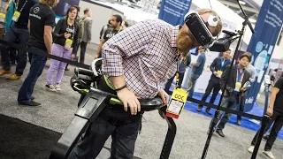 Hands-On: Dreadhalls + GearVR + Omni Treadmill