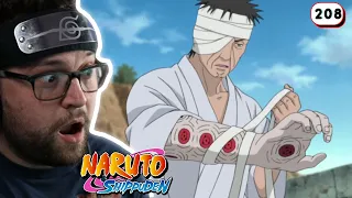 Danzo Has A SHARINGAN ARM?!?! Naruto Shippuden Ep 208 REACTION