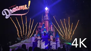 [4K] Disney Dreams! 2023 Full Show - Disneyland Paris 30th Anniversary