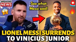 💥BOMB! MESSI HAS PARALYZED THE WORLD OF FOOTBALL! SEE WHAT HE SAID! REAL MADRID NEWS