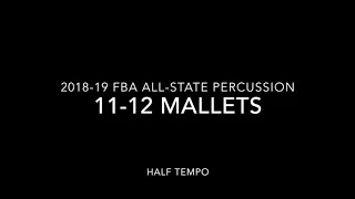 11 12 FBA All State Mallets Half Tempo