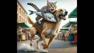 😺 Неуловимые мстители! 🐕 Смешное видео с собаками, кошками и котятами! 😸