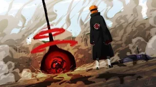 Naruto Vs Pain  ■six tails cloack naruto■