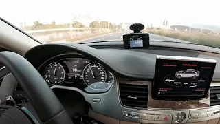 AUDI S8 4.0 TFSI 0~100km/h 3.49 sec / #PSAECU Tuned