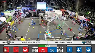 Qualification 32 - 2020 ISR District Event #1