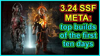 POE 3.24 Top Builds - SSF Meta Day 10 Overview - Path of Exile Necropolis