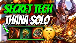 SECRET THANA SOLO TECH TO DOMINATE! -  Smite Thanatos solo