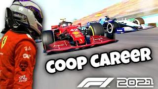 Θα Μας Κρατήσει η Ferrari; |#2| Coop Career | F1 2021 | Greek (4k, 60fps)