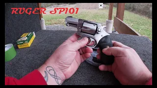 RUGER SP101 .357 Magnum Review And Shooting