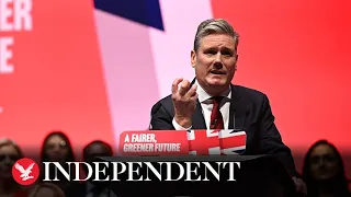 Watch in full: Keir Starmer speaks at Labour party conference in Liverpool