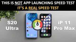 The Real Speed Test: Samsung Galaxy S20 Ultra Exynos 990 vs iPhone 11 Pro Max