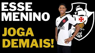 ESSE MENINO ESTA JOGANDO DEMAIS NO VASCO ! CONHEÇA CAUAN BARROS DE 18 ANOS.